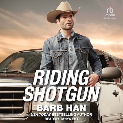 Riding Shotgun – omslag til lydbogen af Barb Han