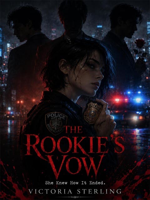 The Rookie's Vow – omslag til lydbogen af Victoria Sterling