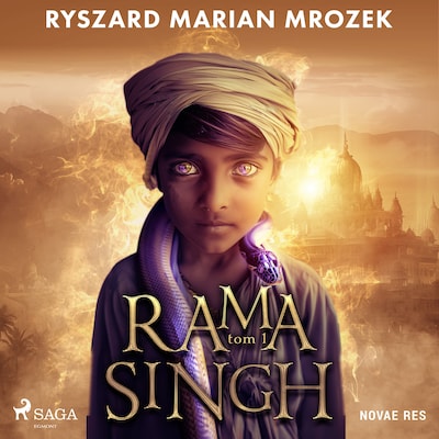 Rama Singh. Tom I – okładka audiobooka, autor Ryszard Marian Mrozek
