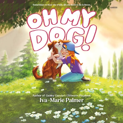 Oh My Dog! – omslag til lydbogen af Iva-Marie Palmer