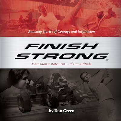 Finish Strong – omslag til lydbogen af Dan Green