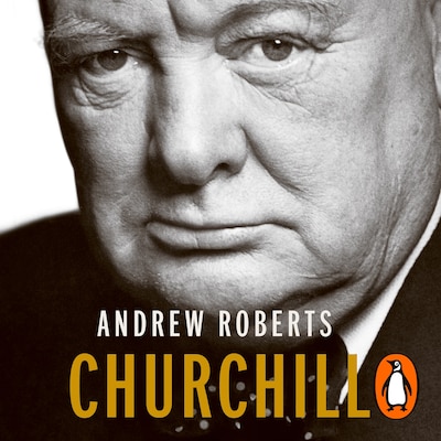 Churchill – omslag til lydbogen af Andrew Roberts