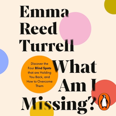 What am I Missing? – omslag til lydbogen af Emma Reed Turrell