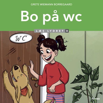 Bo på wc, Læs Lydret 0 – omslag til lydbogen af Grete Wiemann Borregaard