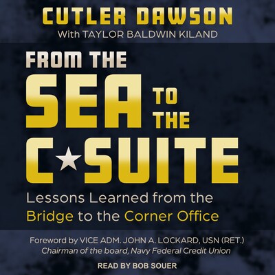 From the Sea to the C-Suite – omslag til lydbogen af Cutler Dawson