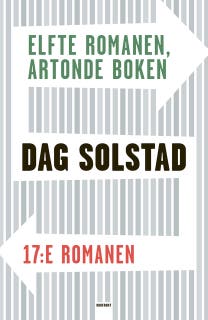 Elfte romanen, artonde boken och 17:e romanen – omslag till ljudboken av Dag Solstad