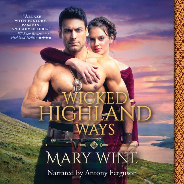 Wicked Highland Ways – omslag til lydbogen af Mary Wine
