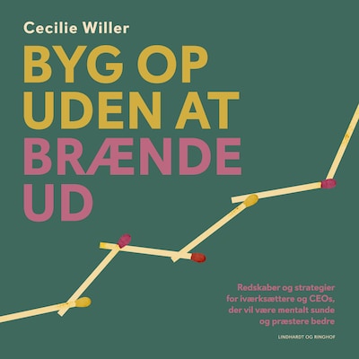 Byg op uden at brænde ud – omslag til lydbogen af Cecilie Willer