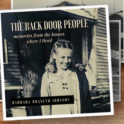 The Back Door People – omslag van het luisterboek van Barbara Braseth Johnson