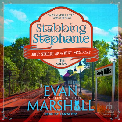 Stabbing Stephanie – omslag til lydbogen af Evan Marshall