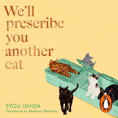We'll Prescribe You Another Cat – omslag til lydbogen af Syou Ishida