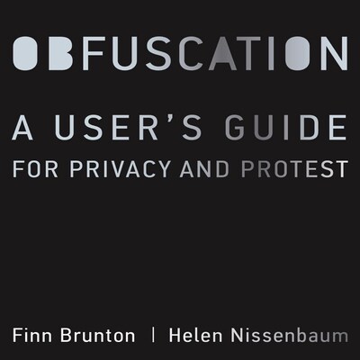 Obfuscation – omslag til lydbogen af Finn Brunton, Helen Nissenbaum