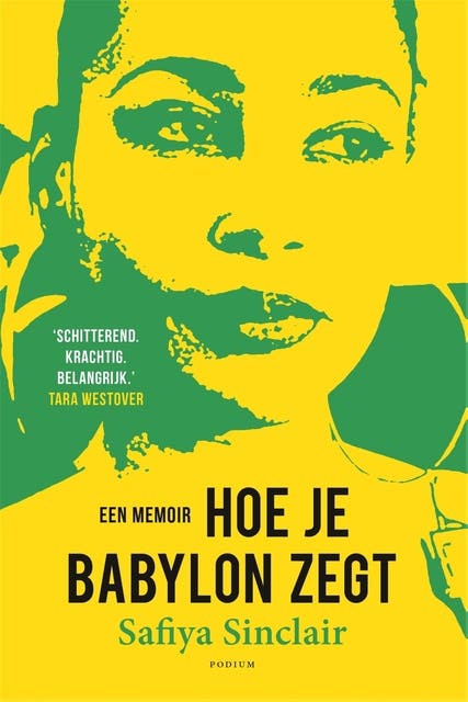 Hoe je Babylon zegt: Een memoir – omslag van het luisterboek van Safiya Sinclair