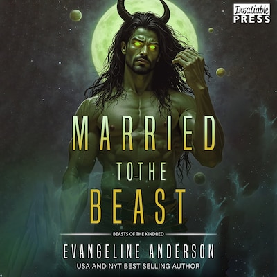 Married to the Beast – omslag til lydbogen af Evangeline Anderson