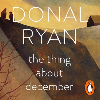 The Thing About December – omslag til lydbogen af Donal Ryan