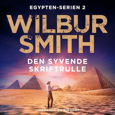 Den syvende skriftrulle – omslag til lydbogen af Wilbur Smith