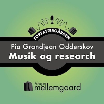 MUSIK OG RESEARCH – omslag til lydbogen af Pia Grandjean Odderskov