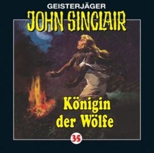 Königin der Wölfe (John Sinclair 35) – okładka audiobooka, autor Jason Dark
