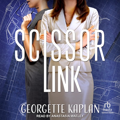 Scissor Link – omslag til lydbogen af Georgette Kaplan