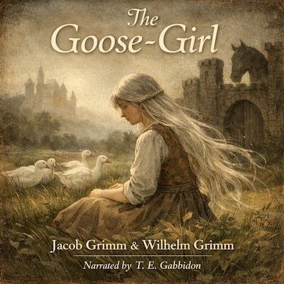 The Goose Girl – omslag til lydbogen af Jacob  Grimm, Wilhelm Grimm
