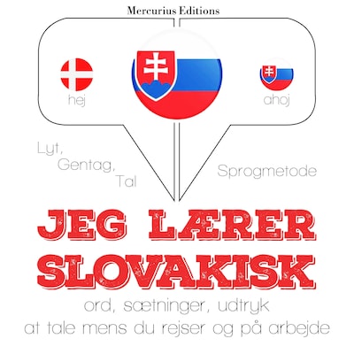 Jeg lærer slovakisk – omslag til lydbogen af JM Gardner