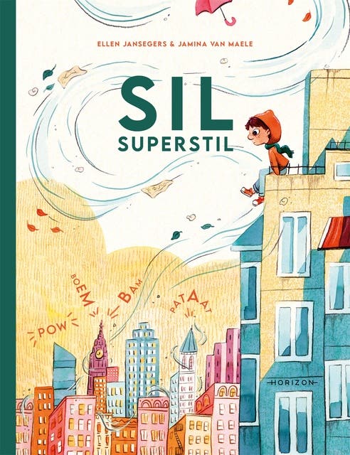 Sil superstil – omslag van het luisterboek van Ellen Jansegers