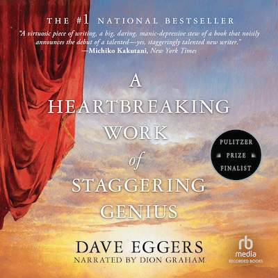 A Heartbreaking Work of Staggering Genius – omslag til lydbogen af Dave Eggers