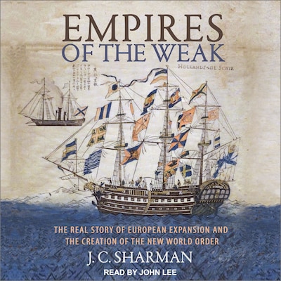 Empires of the Weak – omslag til lydbogen af J.C. Sharman