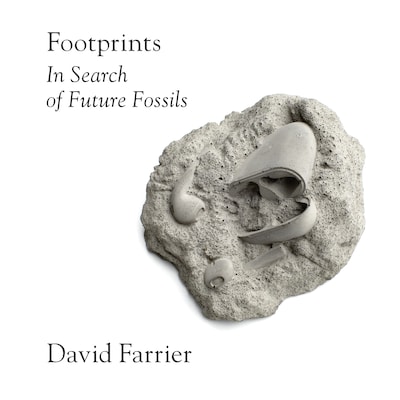Footprints – omslag til lydbogen af David Farrier