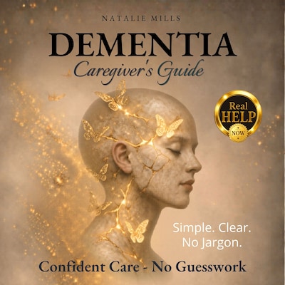 Dementia Caregiver’s Guide – omslag til lydbogen af Mills Natalie