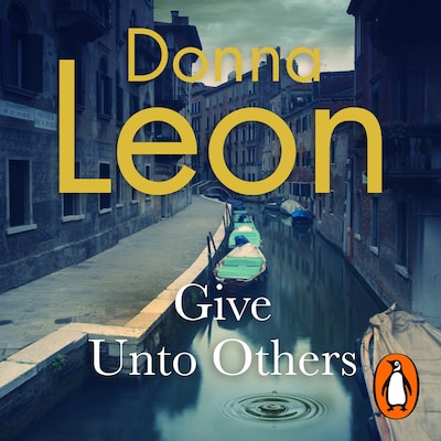 Give Unto Others – omslag til lydbogen af Donna Leon