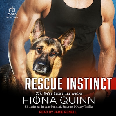 Rescue Instinct – omslag til lydbogen af Fiona Quinn