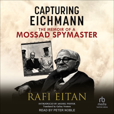Capturing Eichmann – omslag til lydbogen af Rafi Eitan