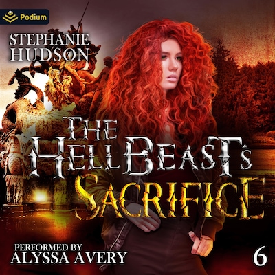 The HellBeast's Sacrifice – omslag til lydbogen af Stephanie Hudson