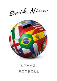 Utväg: fotboll – omslag till ljudboken av Erik Niva