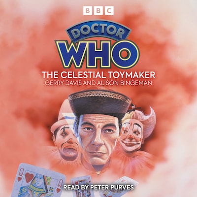 Doctor Who: The Celestial Toymaker – omslag til lydbogen af Gerry Davis, Alison Bingeman