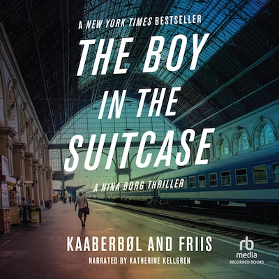 The Boy in the Suitcase – omslag til lydbogen af Lene Kaaberbøl, Agnete Friis