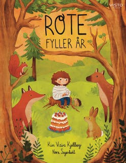 Rote fyller år – omslag till ljudboken av Kim Vizins Kjellberg,Nora Segerdahl