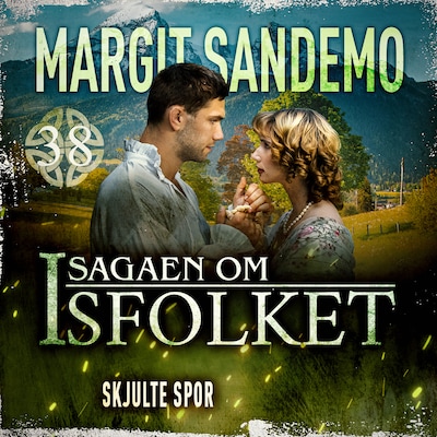 Isfolket 38 - Skjulte spor – omslag til lydbogen af Margit Sandemo