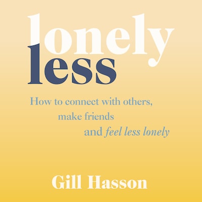 Lonely Less – omslag til lydbogen af Gill Hasson