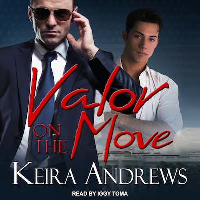 Valor on the Move – omslag til lydbogen af Keira Andrews