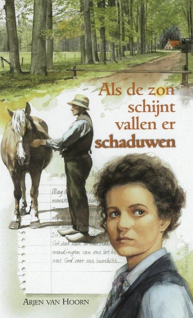 Als de zon schijn vallen er schaduwen – omslag van het luisterboek van Arjen van Hoorn