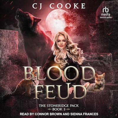 Blood Feud – omslag til lydbogen af CJ Cooke