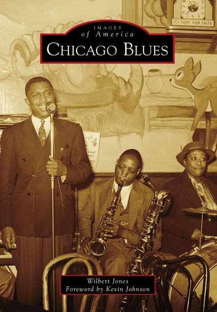 Chicago Blues – omslag til lydbogen af Wilbert Jones