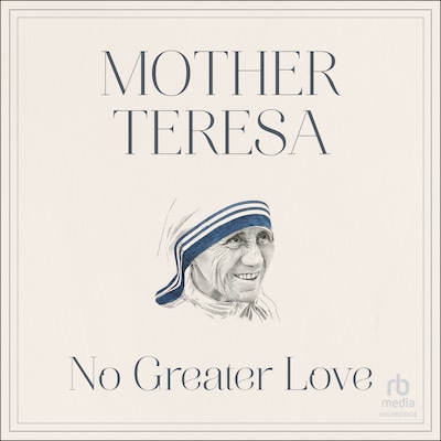 No Greater Love – omslag til lydbogen af Mother Teresa