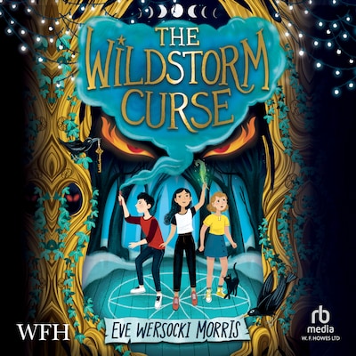 The Wildstorm Curse – omslag til lydbogen af Eve Wersocki Morris