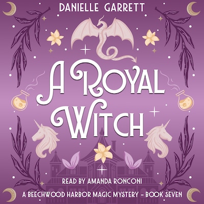 A Royal Witch – omslag til lydbogen af Danielle Garrett