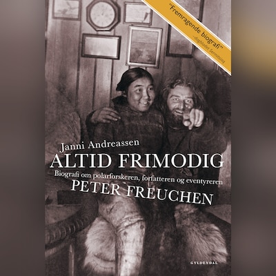 Altid frimodig – omslag til lydbogen af Janni Andreassen