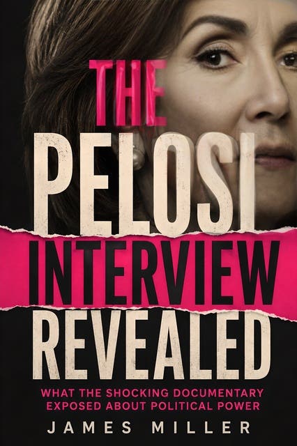 The Pelosi Interview Revealed: What the Shocking Documentary Exposed About Political Power – omslag til lydbogen af James Miller