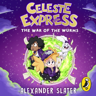 Celeste Express – omslag til lydbogen af Alexander Slater